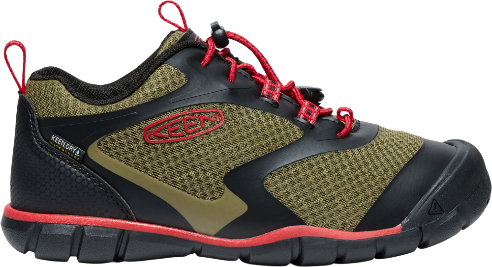 Keen Tread Rover WP Martini Olive/Red Carpet_2