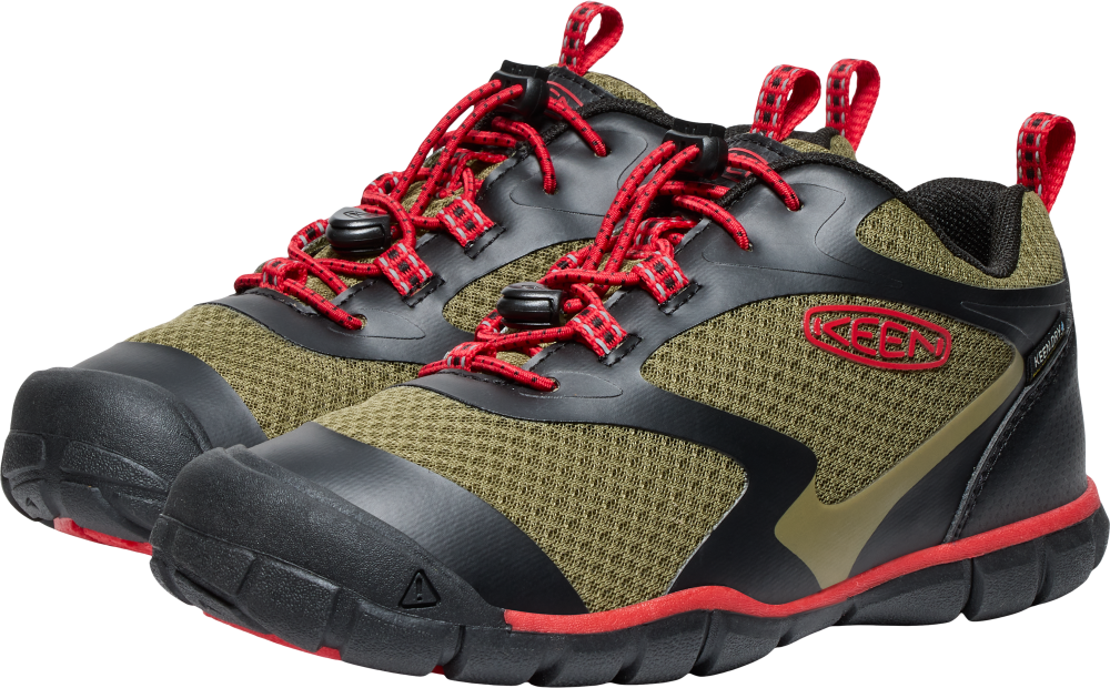 Keen Tread Rover WP Martini Olive/Red Carpet_3